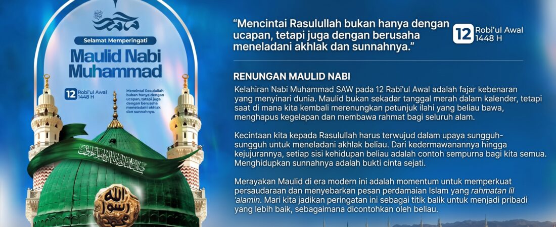 RENUNGAN MAULID NABI