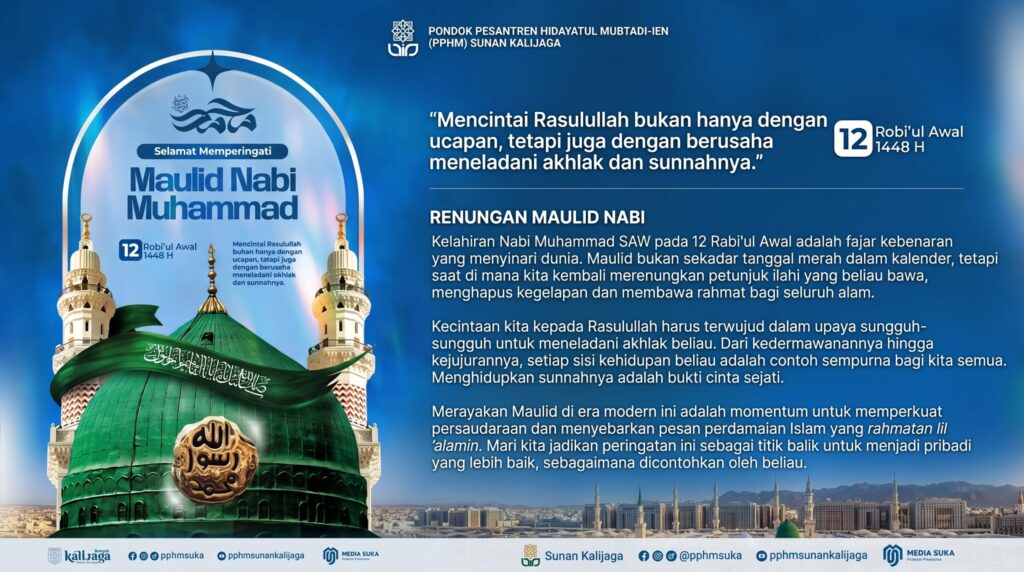 RENUNGAN MAULID NABI
